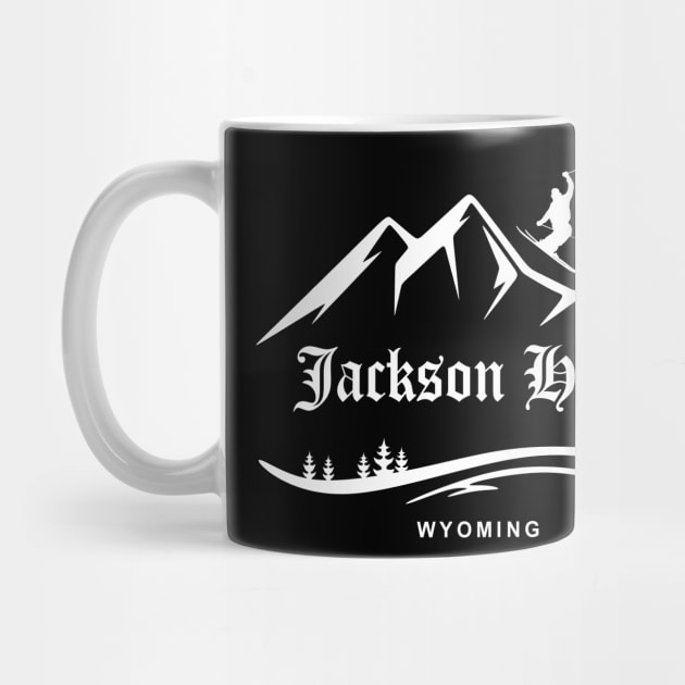 Jackson Hole Wyoming by Niceartshop